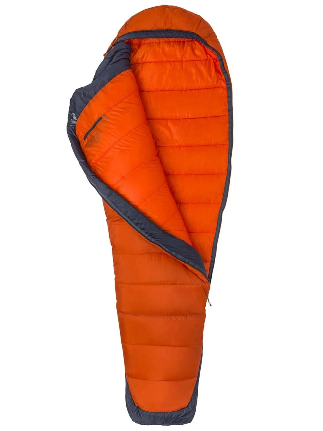 Marmot Trestles Elite Eco 0 Long Schlafsack (orange-haze/dark-steel) – Bild 4