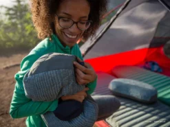 Thermarest Airhead Regular Kissen (blue-woven) -Nature Explorer Thermarest Airhead Regular Kissen blue woven D 13184 Bild 4